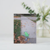 Carte Postale retour du paresseux (Debout devant)