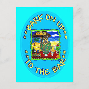 CARTE POSTALE RETOUR JUSQU'AU BAR