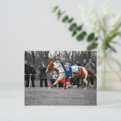 Carte Postale Retourné (Debout devant)