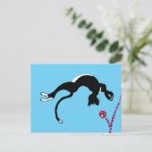 Carte Postale Retournement de chat (Debout devant)