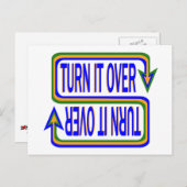 Carte Postale Retourner (Devant / Derrière)