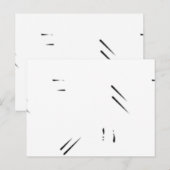 Carte Postale Retourner à l'école | Essentiels pour les étudiant (Devant / Derrière)