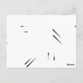 Carte Postale Retourner à l'école | Essentiels pour les étudiant (Dos)