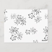 Carte Postale Retourner à l'école | Essentiels pour les étudiant (Dos)