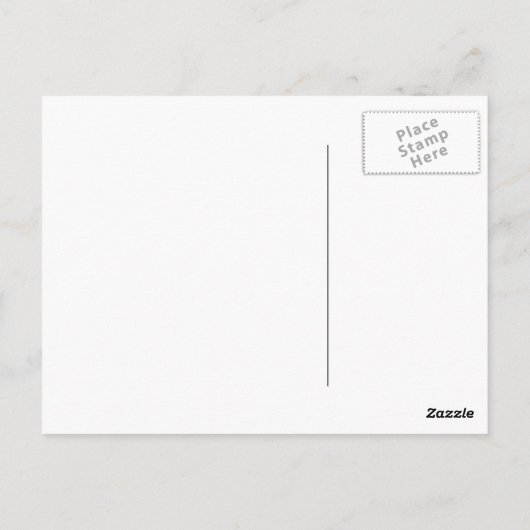 Carte Postale Retourner le tableau Ascii Emoticon (Dos)