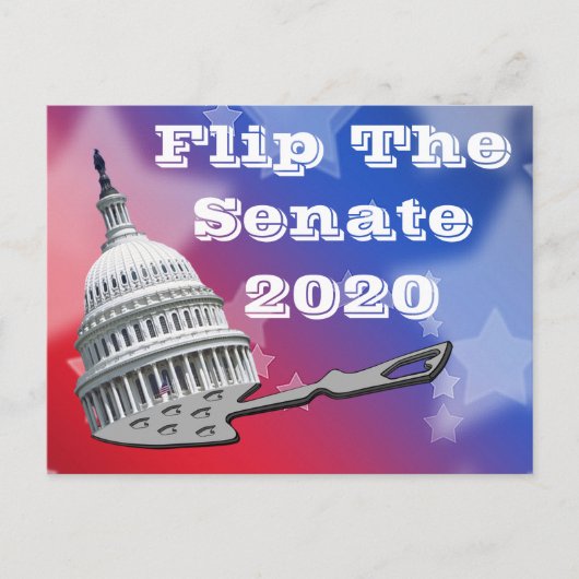 Carte Postale Retourner Le Vote 2020 Du Sénat (Devant)