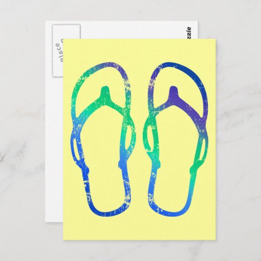 Carte Postale Retourner les volets (Devant / Derrière)