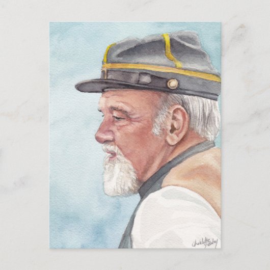 Carte postale Retracer l'aquarelle (Devant)