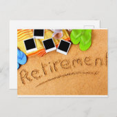 Carte Postale Retraite (Devant / Derrière)