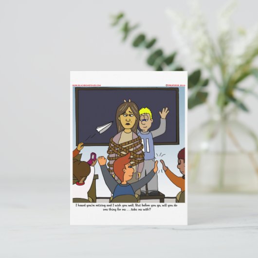 Carte Postale Retraite (Debout devant)