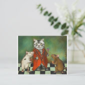 Carte Postale Retraite (Debout devant)