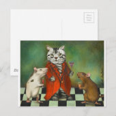 Carte Postale Retraite (Devant / Derrière)