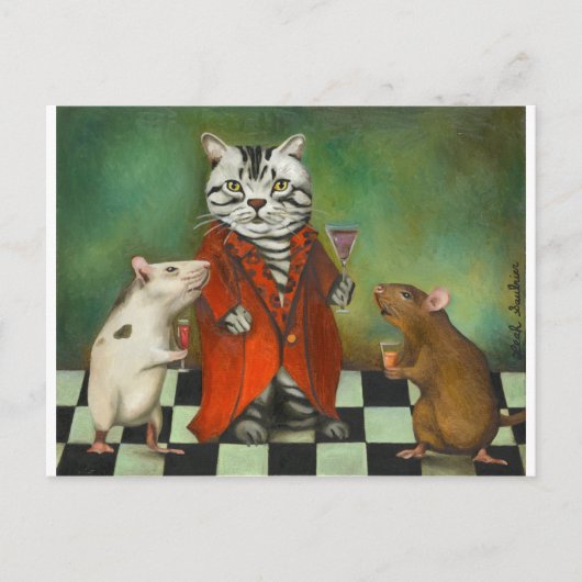 Carte Postale Retraite (Devant)