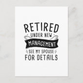 Carte Postale Retraité (Devant)