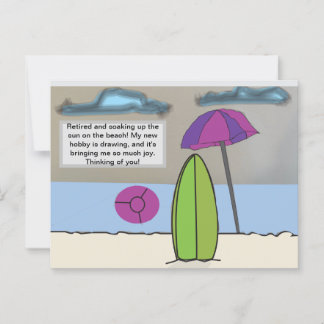 Carte Postale Retraite