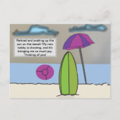 Carte Postale Retraite (Devant)