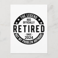 Retraité 2024 Pas Mon Problème Plus, Drôle