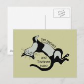 Carte Postale retraite amusante (Devant / Derrière)