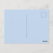 Carte Postale Retraite Bleue Joyeuse (Dos)