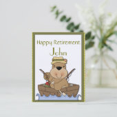 Carte Postale Retraite des ours de pêche (Debout devant)