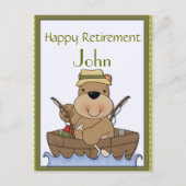 Carte Postale Retraite des ours de pêche (Devant)