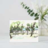 Carte Postale Retraite du Texas (Debout devant)