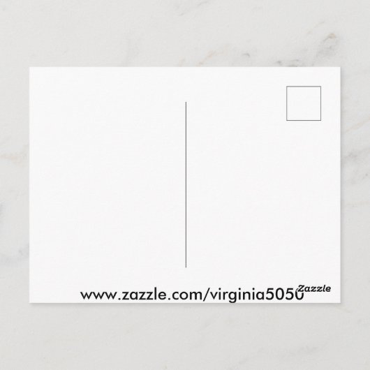 Carte Postale Retraité en Floride (Dos)