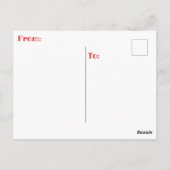 CARTE POSTALE " RETRAITÉ ET HEUREUX " (Dos)