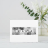 Carte Postale retraite heureuse (bokeh) (Debout devant)