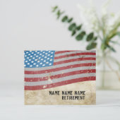 Carte Postale Retraite militaire, Armée, parti de retraite (Debout devant)