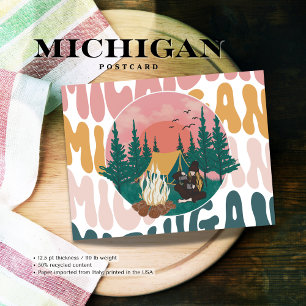 Carte postale Retraite Wilderness du Michigan