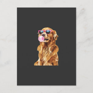 Carte Postale Retriever doré