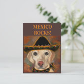 Carte Postale Retriever du Labrador    (Debout devant)