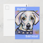 Carte Postale Retriever du Labrador   (Devant / Derrière)