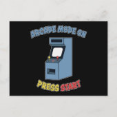 Carte Postale Retro Arcade Video Game Machine Retro Games Cadeau (Devant)