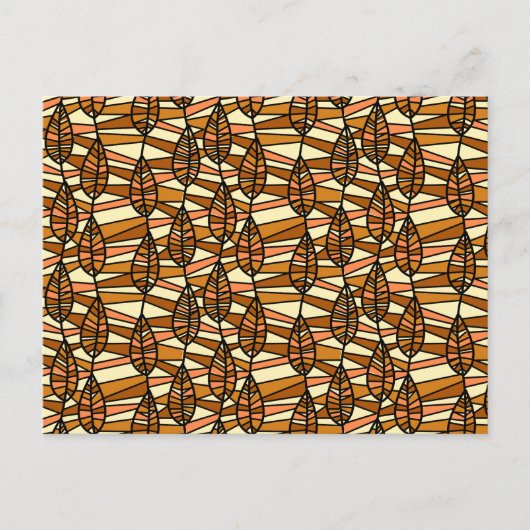 Carte postale Retro Automne (Devant)