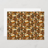 Carte postale Retro Automne (Devant / Derrière)