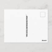 CARTE POSTALE RETRO BEACH GIRL SUN BATHING (Dos)