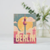 Carte Postale Rétro Berlin (Debout devant)