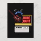 Carte Postale Retro Blues Juke Joint (Devant)