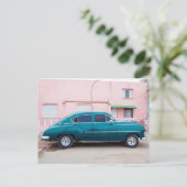 Carte postale Retro Car (Debout devant)