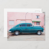 Carte postale Retro Car (Devant / Derrière)