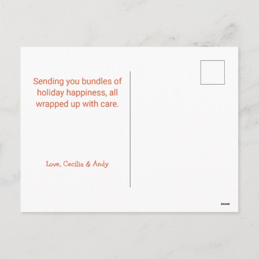 Carte postale Retro Cartoon (Dos)