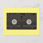 Carte Postale Retro Cassette VHS (Devant)