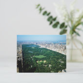 Carte postale Retro Central Park (Debout devant)