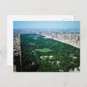 Carte postale Retro Central Park (Devant / Derrière)