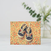 Carte postale Retro Chaussures (Debout devant)