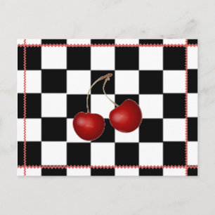 Carte postale Retro ~ Cherry Summertime