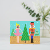 Carte postale Retro Christmas Toy Parade (Debout devant)