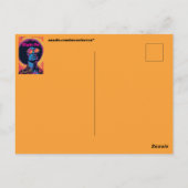 Carte postale rétro cool (Dos)